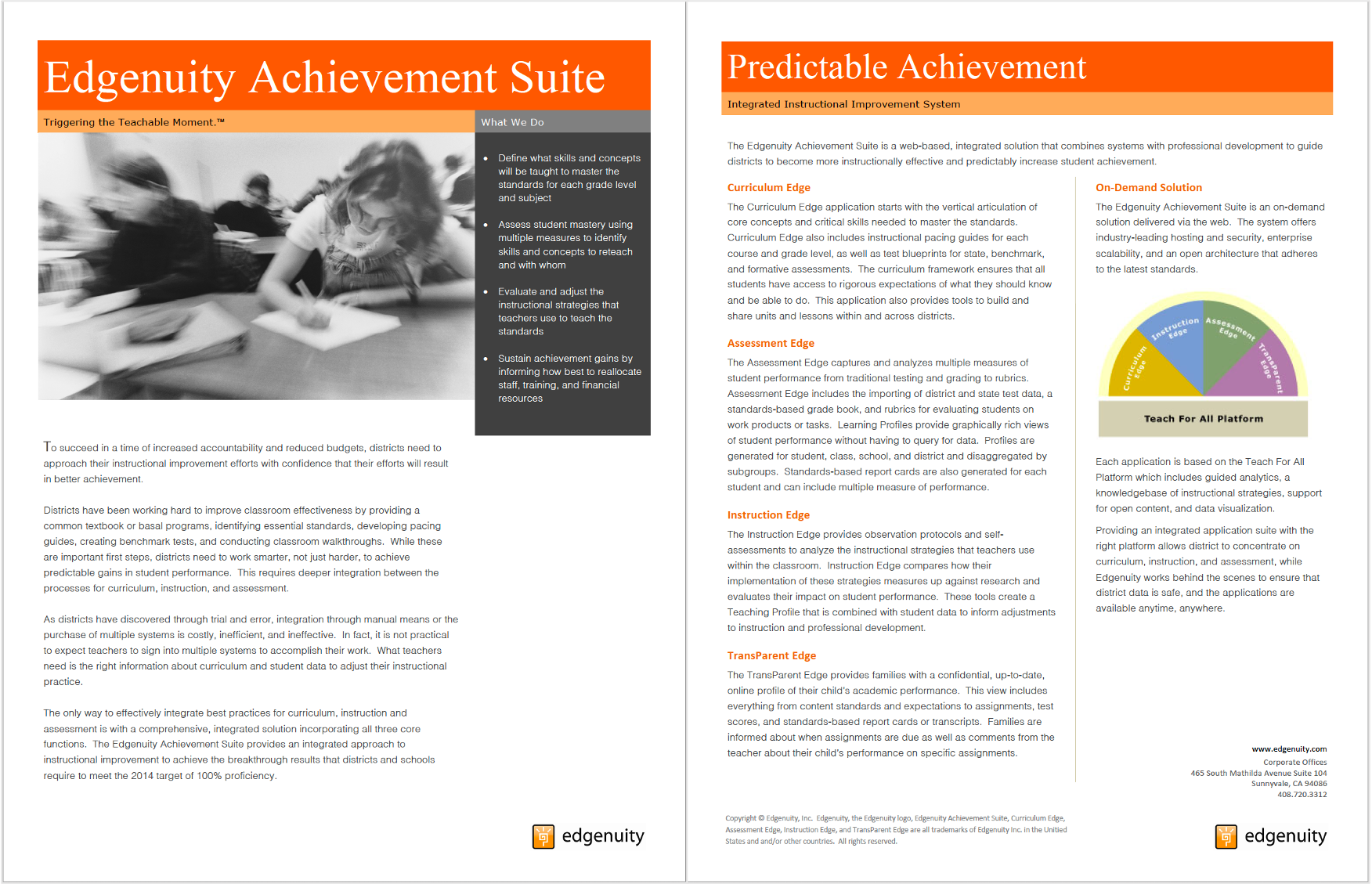 Edgenuity System Datasheet